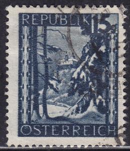 Austria 462 Forchtenstein Castle, Burgenland 15g 1946