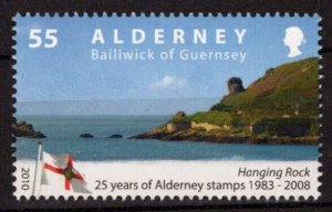Alderney 376 MNH Hanging Rock Landmarks ZAYIX 101623SM60M