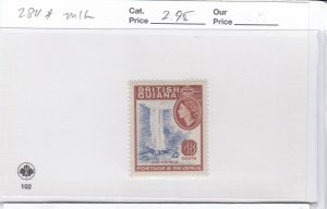 British Guiana 284 Waterfall mint