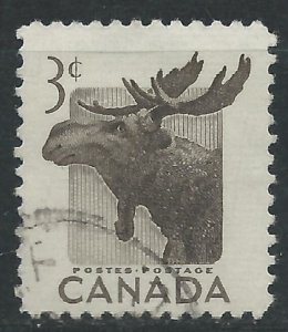 Canada 1953 - 3c Elk (Wildlife Week) - SG448 used