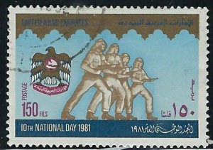 United Arab Emirates 136 Used 1981 issue (an8319)