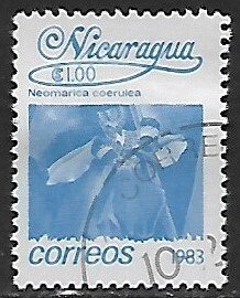 Nicaragua # 1216 - Neomarica - used.....{KBrM}