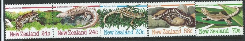 New Zealand #803-807  (MNH)  CV $3.65