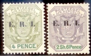 Transvaal 1901 SC# 250-1 MLH-OG E32