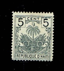 HAITI SCOTT#41 1896 COAT OF ARMS - MH