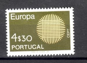 J6180 JL stamps 1970 portugal mnh hv set #1062 $7.00v europa