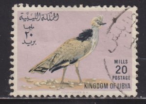 Libya 272 Houbara Bustard 1965