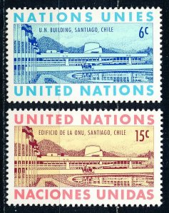 United Nations - New York #194-195  Set of 2 MNH