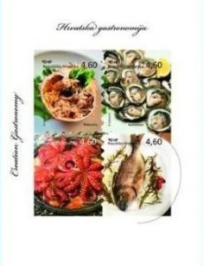 Croatia 2012 MNH Mini Sheet Stamps Scott 846 Traditional Food Gastronomy