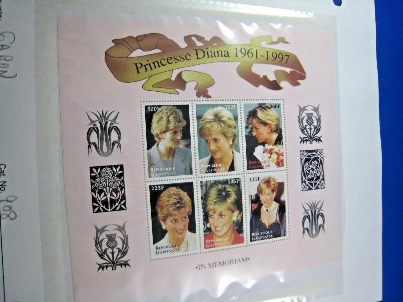 GABON  -  SCOTT # 908  - PRINCESS DIANA MEMORIAL  -  MNH