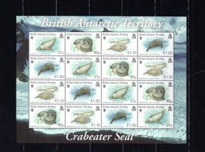 British Antarctic Territory 413a Seals 2009 MNH Sheet A1c