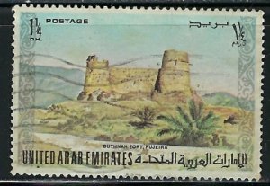 United Arab Emirates 20 Used 1973 issue (an3958)