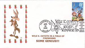 #3391 Wile Coyote - Roadrunner Alto FDC