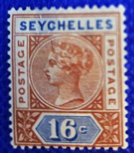 Seychelles 1890-1900 #12a M SCV $52.50