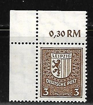 Germany - Soviet Zone - West Saxony - Mi150y 14N15 - VF - MNH (NH)