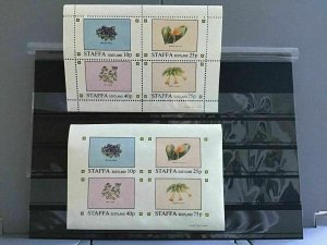 Staffa Scotland plants flowers Bird of Paradise mint never hinged  stamps R25446