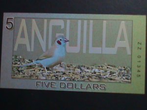 ​ANGUILLA 2019-COLLECTIBLE UNCIRCULATED POLYMAR LOVELY BEAUTIFUL NOTE VF