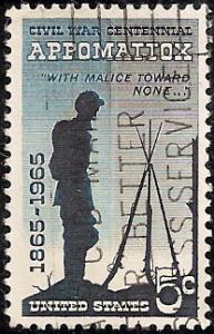 # 1182, \Appomattox\. Used Single, 5 cent