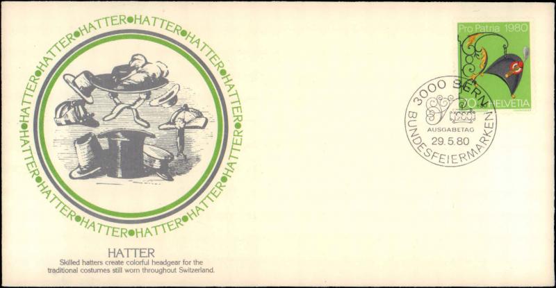 Switzerland, Worldwide First Day Cover