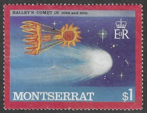 Montserrat (1986) - Scott # 613d,  MH