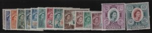 Cyprus Scott # 168 - 182 set VF OG lightly hinged cv $ 116 ! see pic !