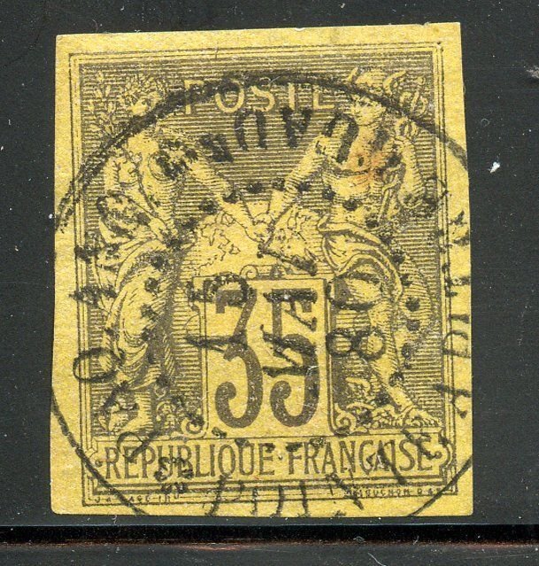 French Colonies # 36, Used.