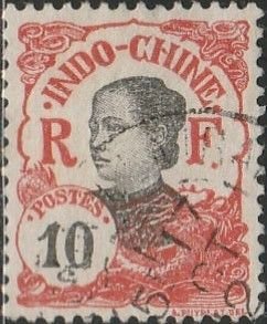 Inso-china, #45 Used, From 1907