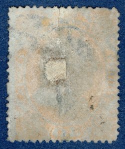 [0894] 1860 Scott#38 used 30¢ Orange cv:$450 « FAULTS -SPACE FILLER »