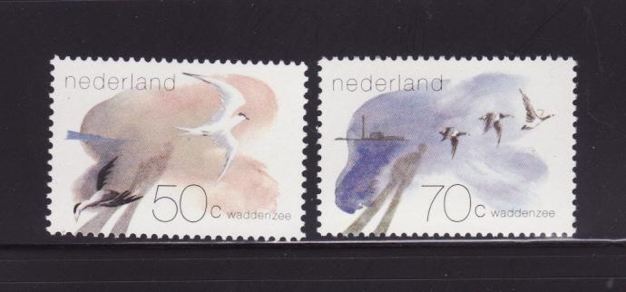 Netherlands 642-643 Set MNH Birds