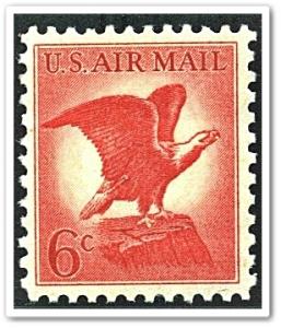 SC#C67 6¢ Bald Eagle (Tagged) MNH 