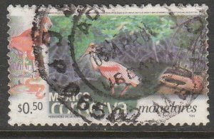 MEXICO CONSERVA 2253, 50¢ MANGROVE SWAMPS. USED. VF. (736)