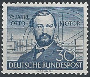 1952 Germania Nikolaus Otto 1v. MNH Unif. n. 35