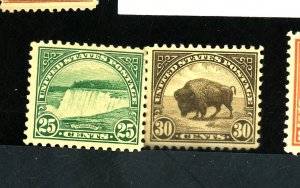 568-9 MINT FVF OG LH Cat $36