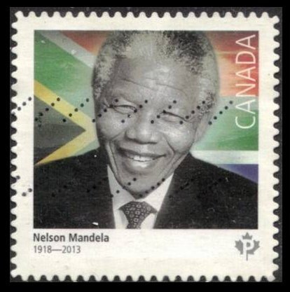 CANADA 2016 P #2806 NELSON MANDELA 1918-2013