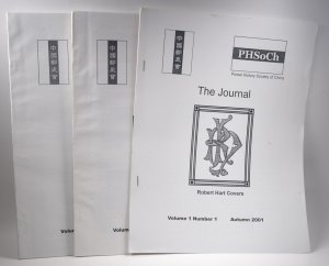 Journal Postal History Society of China PHSoCh Vol 1-3 Robert Hart Winter Rates
