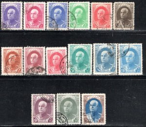 Iran/Persia Scott # 841 - 855, used