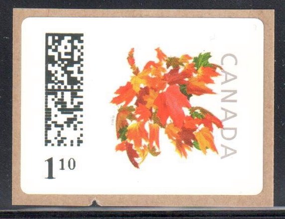 Canada #CP11v - KIOSK $1.10 stamp = Vending Machine Mint NH VF -- Canada 2013