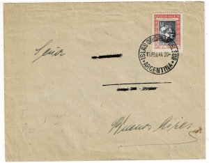 Argentina 1944 Islas Orcadas Del Sud (South Orkney) Antarctica cancel on cover