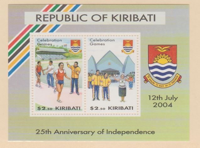 Kiribati Scott #854 Stamp - Mint NH Souvenir Sheet