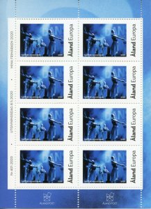 Aland Cultures Stamps 2020 MNH DunderDans Dance School Performing Arts 8v M/S