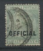 Jamaica  SG O3  - Used   Opt OFFICIAL   -  see scan and details