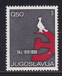 Yugoslavia   #962   MNH   1969  communist federation  50p