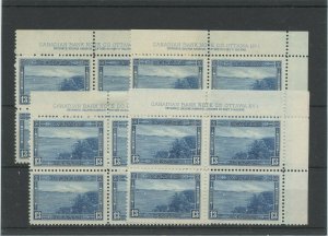 #242 Halifax Harbour UR plate blk #1 VF MH PICK 1 ONLY Cat$100 Canada mint