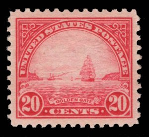 MOMEN: US STAMPS #567 MINT OG NH PSE GRADED CERT GEM-100J LOT #88858*