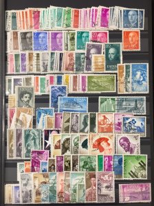 SPAIN Mid/Modern Used MNH MH Art Sport Costumes (Apx 650) SK448