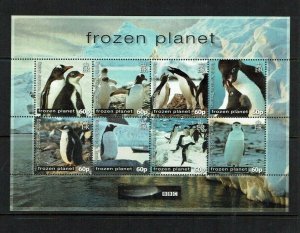 British Antarctic Territory: 2011, BBC Frozen Planet, TV Series, Sheetlet, MNH