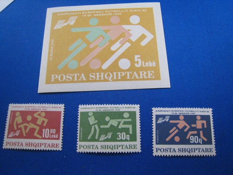 ALBANIA 1992 - SCOTT #  2408-2411    MNH