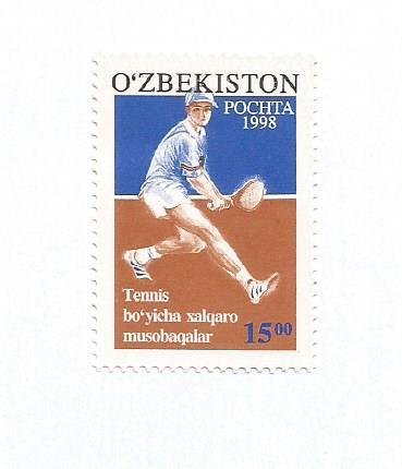 UZBEKISTAN - 1998 - Presidents Cup Tennis - Perf Single Stamp - M L H