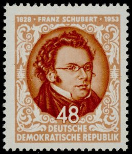 Germany GDR 186 MNH Franz Schubert