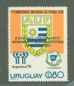 Uruguay #1041  Single (Soccer)